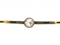 Art Deco Single Stone Diamond Bracelet