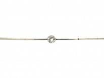 Art Deco Single Stone Diamond Bracelet