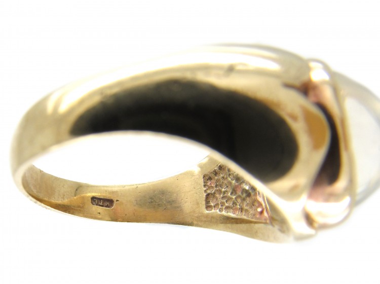 Edwardian Moonstone Gold Ring