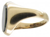 9ct & Bloodstone Signet Ring