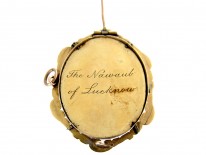 15ct Gold Nawab of Lucknau Portrait Brooch