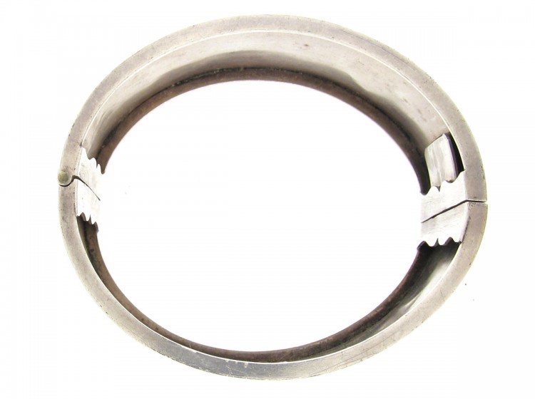 Victorian Silver & Gold Bangle