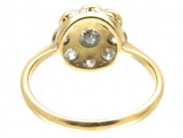 Edwardian Daisy Diamond Cluster Ring