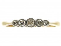 Small Five Stone Diamond Ring
