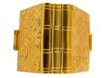 Victorian 18ct Gold Book Locket