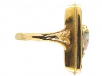 Early 19th Century Swiss Enamel Miniature Ring