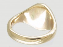 Bear's Head 9ct Gold Signet Ring