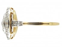 Art Deco Diamond Cluster Ring