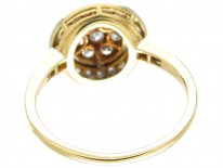 Art Deco Diamond Cluster Ring