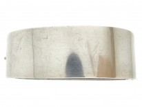 Victorian Silver Bangle with Gold Overlay