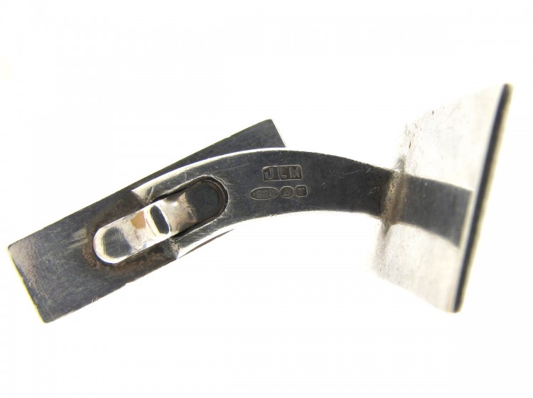 Silver Norwegian Cufflinks by Toni Wigeland