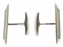 Silver Norwegian Cufflinks by Toni Wigeland