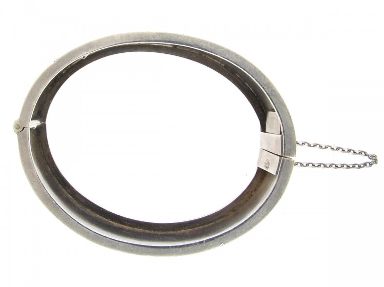 Victorian Silver Bangle