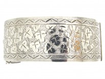 Victorian Silver Bangle