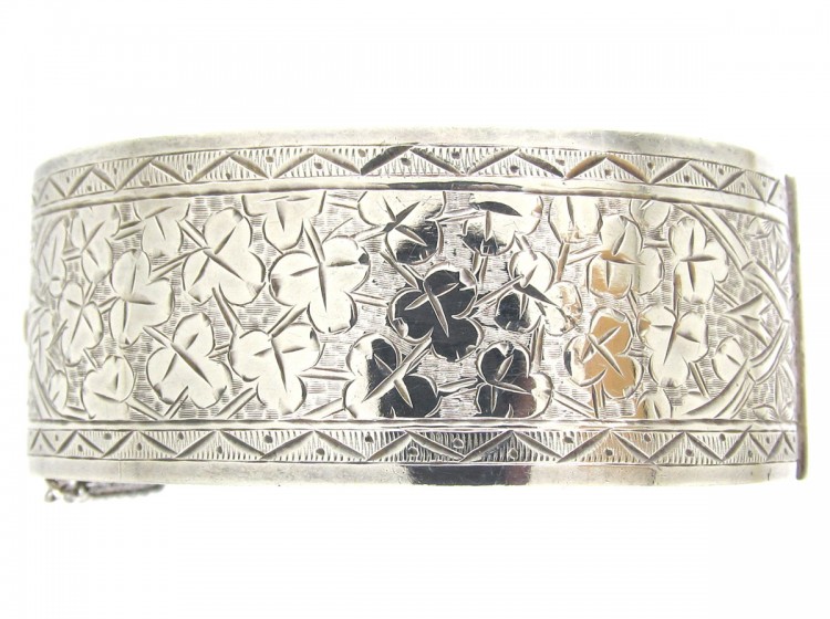 Victorian Silver Bangle