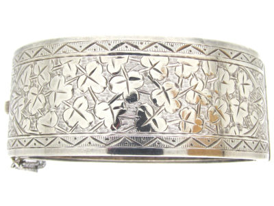 Victorian Silver Bangle