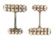 Tiffany & Co. Silver & Silver Gilt Cufflinks