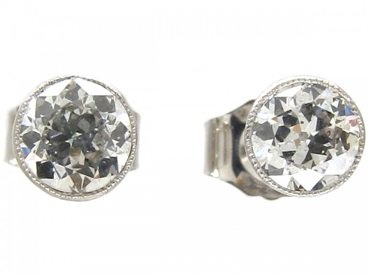 Diamond Stud Earrings