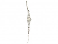 Diamond Art Deco Watch