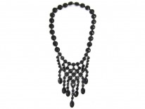 Victorian Vauxhall Glass Necklace