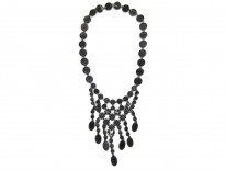 Victorian Vauxhall Glass Necklace