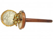 Georgian En Tremblant 18ct Gold Hairpin, in original case