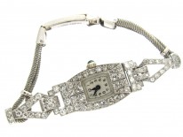 Diamond Art Deco Watch