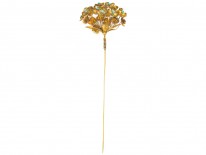 Georgian En Tremblant 18ct Gold Hairpin, in original case