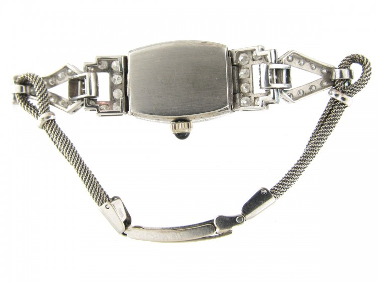 Diamond Art Deco Watch