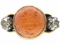 Roman Glass Intaglio Ring