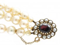 Three Strand Pearl Necklace