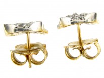 Diamond & Ruby Fox Earrings
