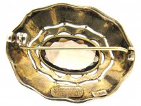 Theodor Fahrner Silver & Citrine brooch