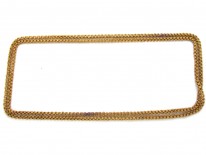 Georgian Pinchbeck Floral Long Chain