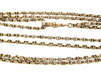 Victorian 9ct Gold Guard Chain