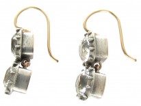 Georgian Paste Double Drop Earrings