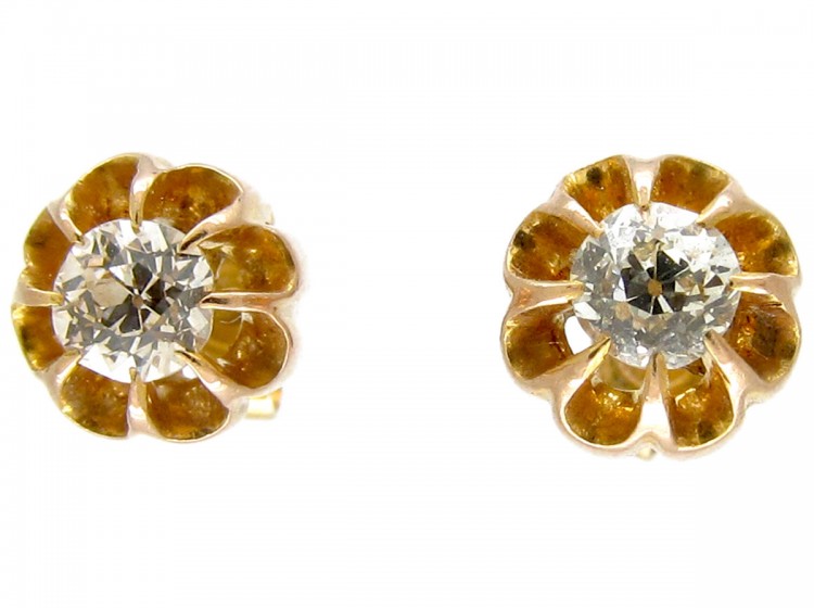 Edwardian Diamond Earrings