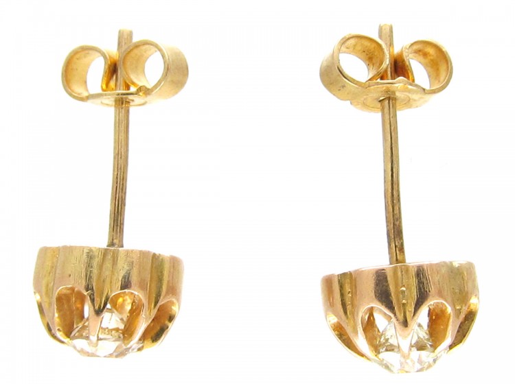 Edwardian Diamond Earrings