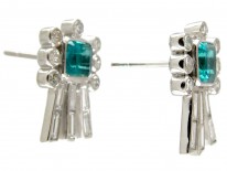 Emerald & Diamond Earrings