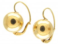 Gold Ball Earrings