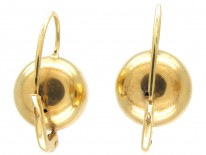 Gold Ball Earrings