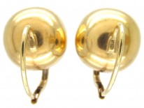 Gold Ball Earrings