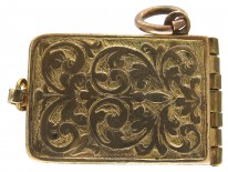 Enamel & Metal 1902 Coronation Book Charm