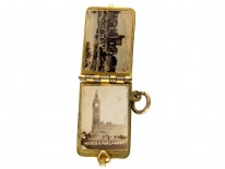 Enamel & Metal 1902 Coronation Book Charm