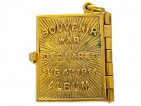 1914 War Book Charm