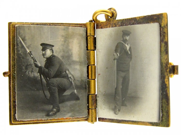 1914 War Book Charm