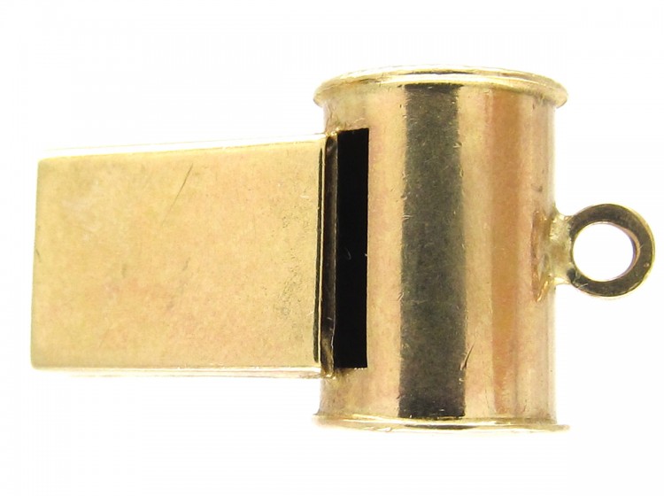 Gold Barrel Whistle