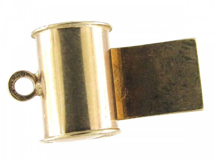 Gold Barrel Whistle