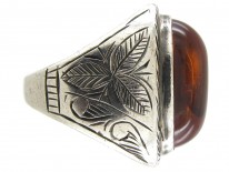 Russian Amber Ring