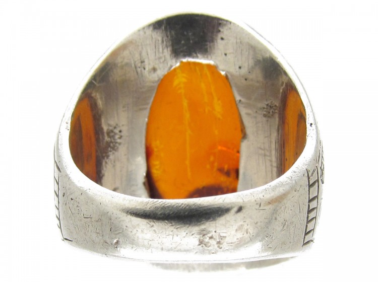 Russian Amber Ring